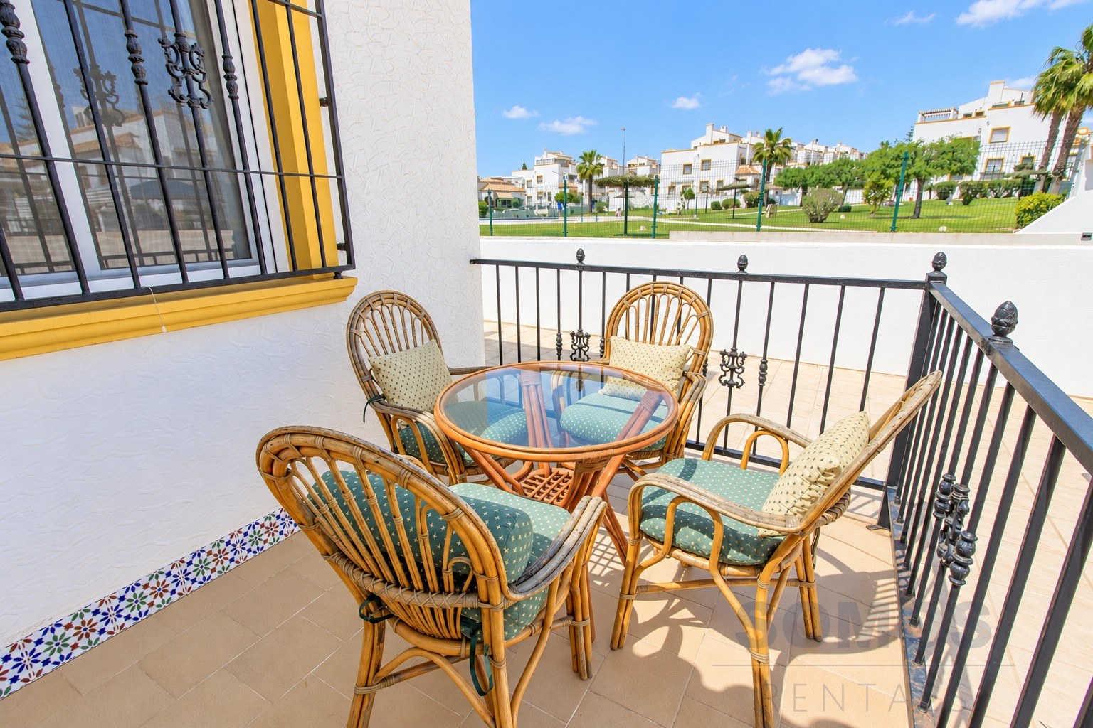 Front terrace — Casa Lisa, Urb La Marina