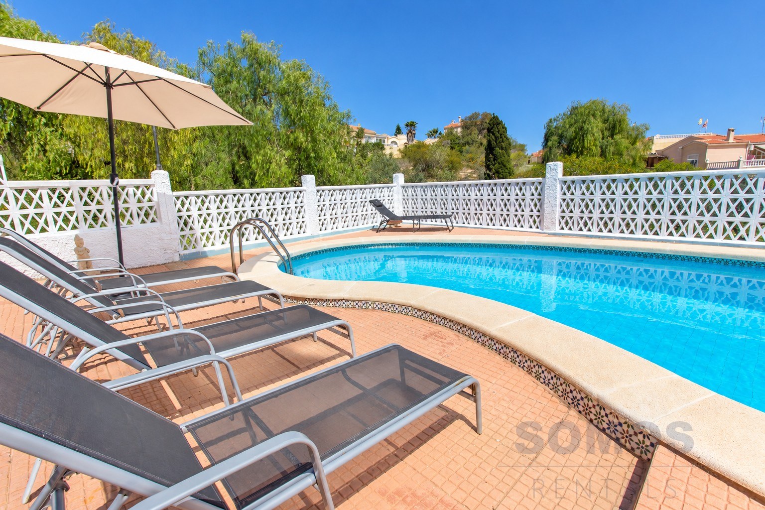 Private swimming pool — Villa Michelle, Urb La Marina