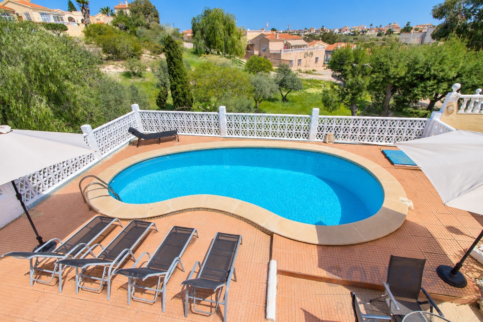 Private swimming pool — Villa Michelle, Urb La Marina