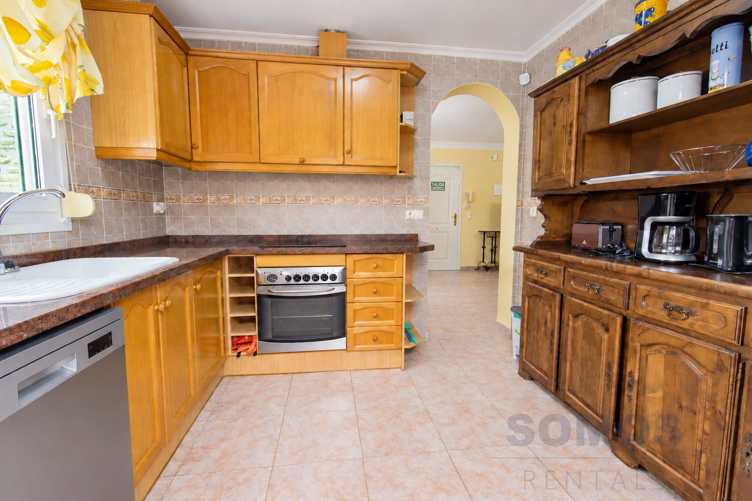 Kitchen — Villa Rosa, Urb La Marina
