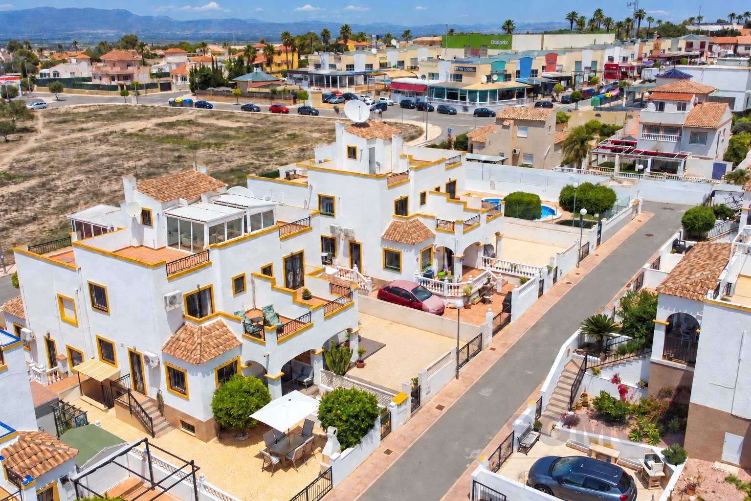 Aerial view — Casa Alfredo, Urb La Marina