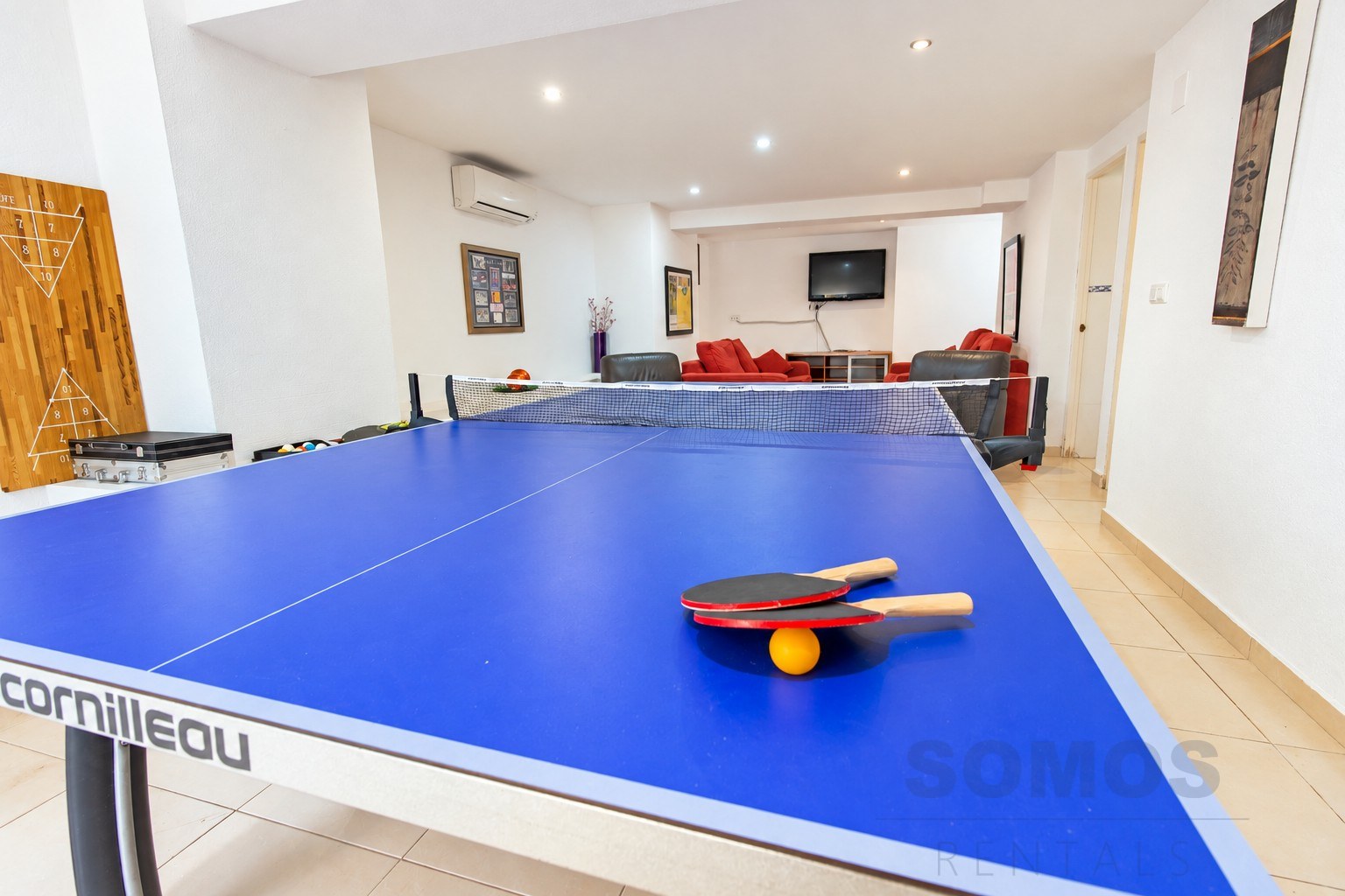 Games room — Villa Cross, Gran Alacant