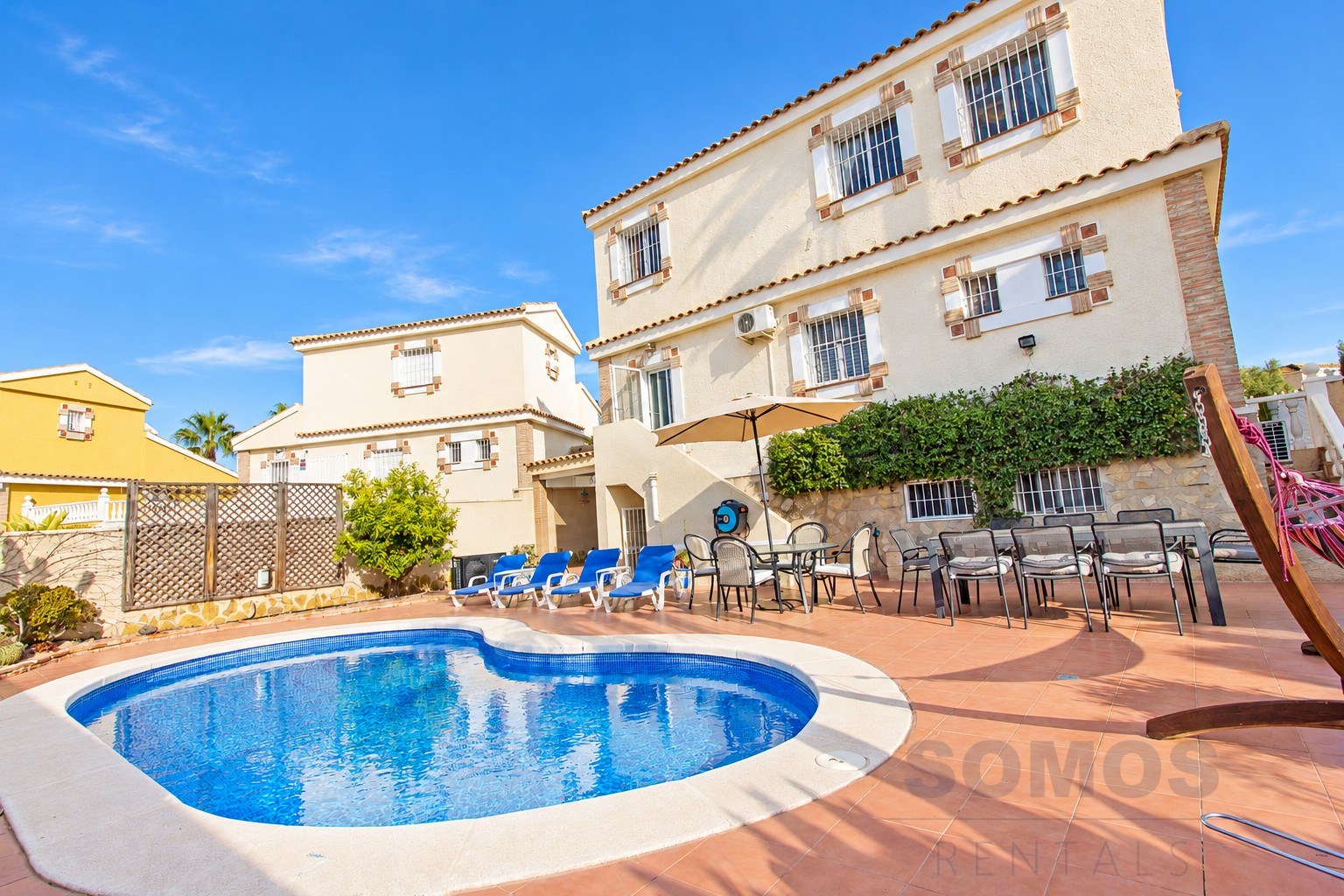 Private swimming pool — Villa Cross, Gran Alacant