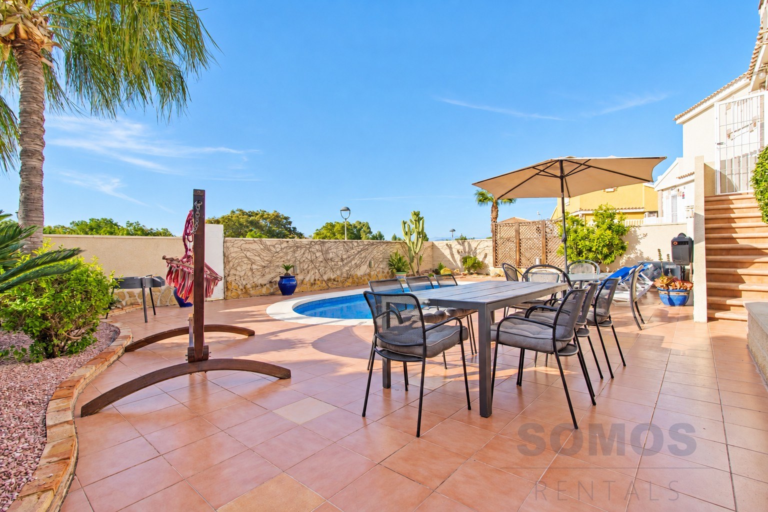 Private swimming pool — Villa Cross, Gran Alacant